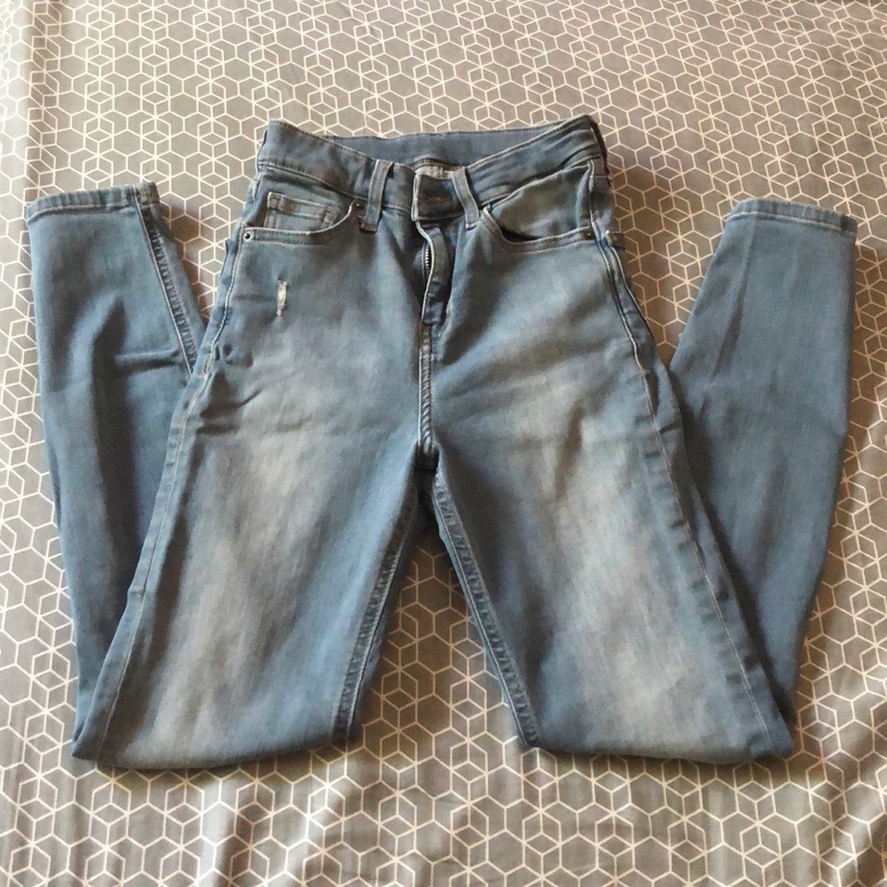 Topshop Moto Jamie Jeans - high waisted